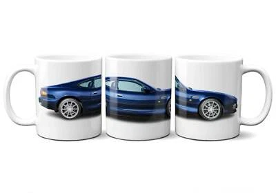 Aston Martin DB7 Vantage car mug in antrim blue