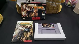 CIB SOLDIERS OF FORTUNE NINTENDO SNES VIDEO GAME COMPLETE IN BOX W/ PROTECTOR - Picture 1 of 10