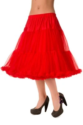 Dancing Days Swing Dance Nupcial Falda Enagua Slips Rojo Talla Grande Foto 1 de 3