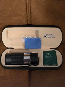 Pre-Owned The Golf Scope 8 x 21 mm Rangefinder w/ Original Case & Manual - Picture 1 of 3