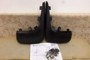 NOS Votex VW VOLKSWAGEN CADDY Mk1 Mk2 9K POLO Front Mudflaps Splash Guard Set - Picture 1 of 4