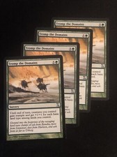 4 x Tromp the Domains(NM) - Time Spiral - MTG