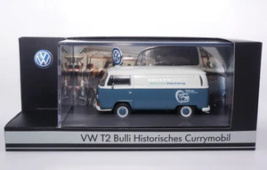 #P02032 - Premium ClassiXXs VW Bus T2 Bulli Currymobil Service Factory - 1:43 - Bild 1 von 1