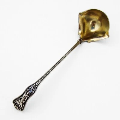 Cucharón largo crema Tiffany Olympian plata de ley mono 1854 SW 1879 Foto 1 de 4