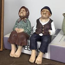 Großeltern Opa Figur Tabletop Statue Miniatur für Arrangement Decor