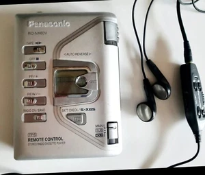 Metal-Cased Panasonic RQ-NX60V Radio Cassette Walkman Remote Control Working - Picture 1 of 11
