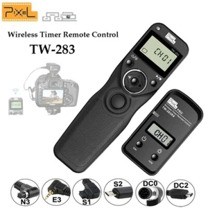 Pixel TW-283 Wireless Timer Remote Control Shutter Release For Canon Nikon Sony  - Picture 1 of 16