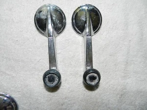 GM Chevy Impala BelAir  SET OF 2 WINDOW CRANK HANDLES 1955-1960  4151868 4151869 - Picture 1 of 10