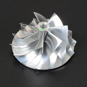 6+6 Billet Compressor Wheel For Custom Garrett GTP38R BB (63/88) Reverse - Picture 1 of 2