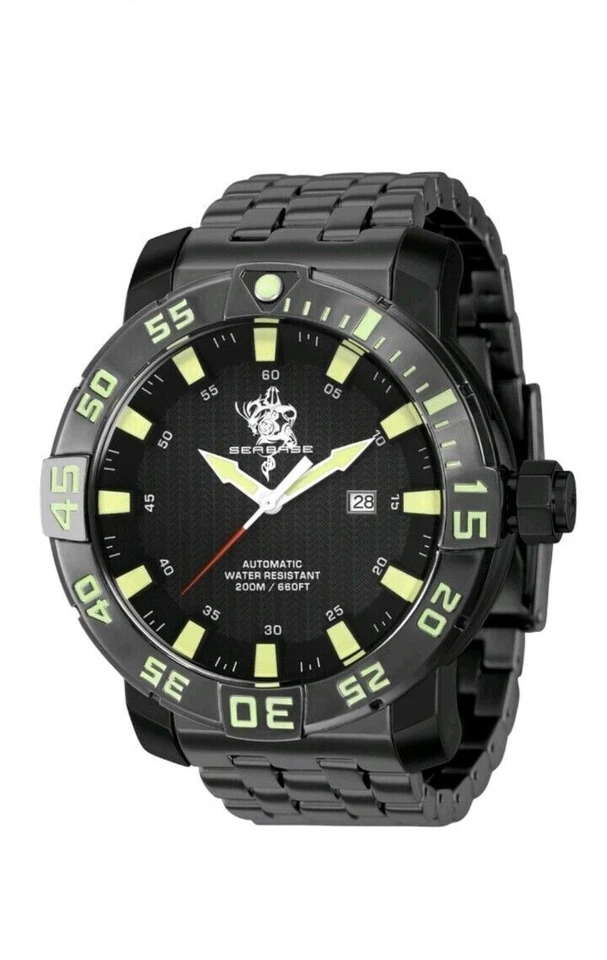NOVO Relógio Invicta Sea Base Automático 53mm Edição Limitada Gunmetal Laranja Pulseira  - Imagem 1 de 1