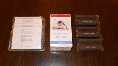 Papel tinta color Canon Selphy KP-108IN 4x6 - 90 hojas y 3 tóneres - *Leer* Foto 1 de 3