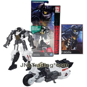 Yr 2014 Transformers Generations Combiner Wars Legends Figure GROOVE Motorcycle - Picture 1 of 1
