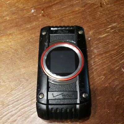Teléfono Celular Casio G'zOne Ravine 2 C781 Negro/Rojo Abatible Verizon Wireless *Probado* Foto 1 de 4