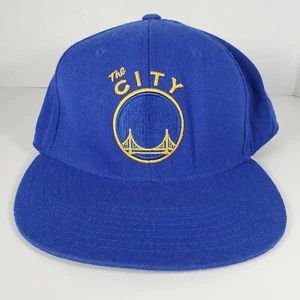 Golden State Warriors The City NBA 7 1/2 Mütze Cap Snap Back Blau Gold - Bild 1 von 6