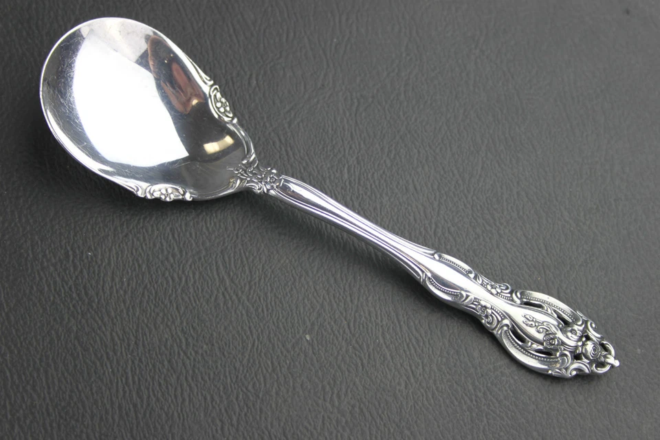 CUCHARA PARA SERVIR PALA AZÚCAR PLATA ESTERLINA GORHAM LA SCALA Foto 1 de 1