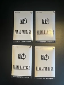 Magic the Gathering Final Fantasy Collector Booster Pack Paper ENG Sealed - Imagen 1 de 2