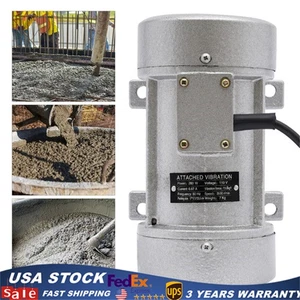 Concrete Vibrator Motor for Concrete Vibrating Table 3500 RPM 150KGF 110V - Picture 1 of 13
