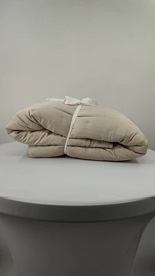 Mantas funda nórdica Quince Home europeas 100 % lino tostado king Foto 1 de 2