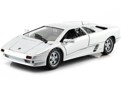 1995 Lamborghini Diablo Gris 1:24 Welly 29374 - Imagen 1 de 4