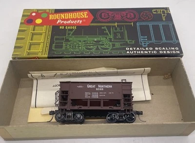 Roundhouse HO GREAT NORTHERN Ore Car H20 brown **NEW** - Image 1 of 3