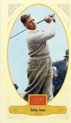 2012 帕尼尼黄金时代迷你糖果球红色SP #21 BOBBY JONES高尔夫 — 第 1/2 张图片
