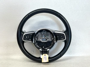 ⭐2014-2020 JAGUAR F-TYPE STEERING BLACK LEATHER WHEEL W/ PADDLES OEM LOT2620 - Picture 1 of 16