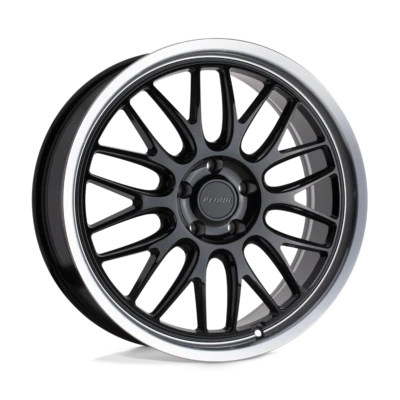 Petrol P4C 20x8.5 5x114.3 40mm Gloss Black with Machined Cut Lip Wheel - Image 1 of 2