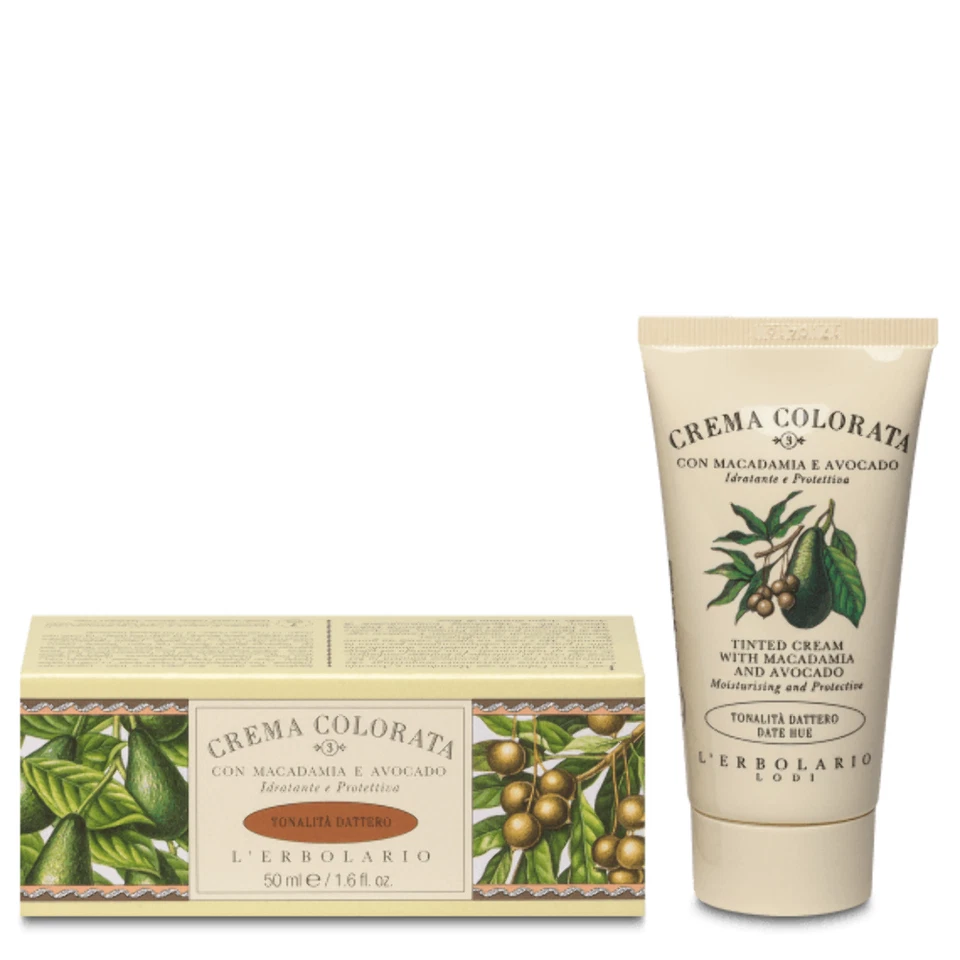 ERBOLARIO Crema Colorata per il Viso tonalità Dattero, Nocciola, Mandorla