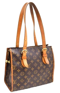 Auth Louis Vuitton Popincourt Shoulder Bag Monogram Canvas M40007 LV 50396 - Picture 1 of 19