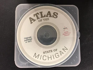 Atlas of the State of Michigan from 1873 on CD - Picture 1 of 1