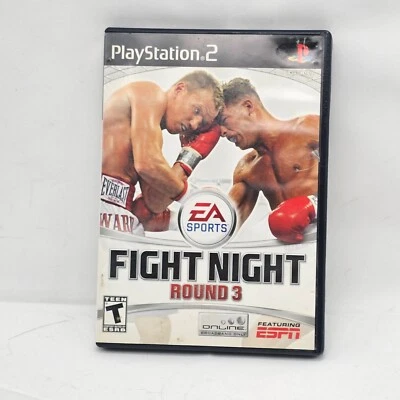 Fight Night Round 3 PS2 Juego de Boxeo Playstation 2 EA Sports Muhammad Ali Tyson Foto 1 de 4