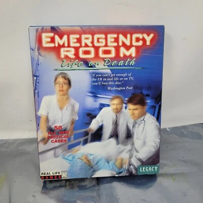 EMERGENCY ROOM Life or Death - (PC, CD-ROM, 2000) - BIG BOX - NEW w2 - Image 1 of 2