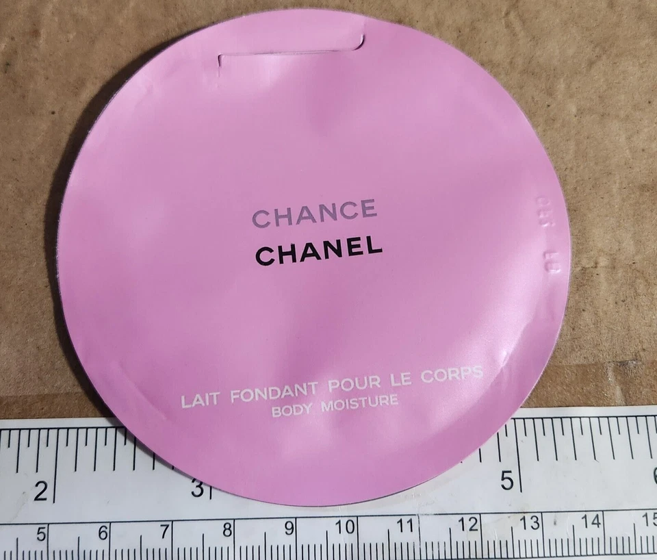 Винтажный Y2K CHANEL шанс тела влаги масло образец LAIT помады POUR LE CORPS - Изображение 1 из 3