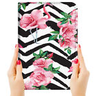 ( For iPad Mini 1 2 3 4 5 ) Flip Case Cover PB23601 Flower Flamingo