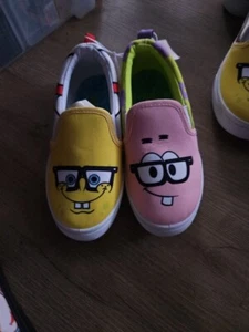 Größe 3 Kinder Slipper Sneaker - SpongeBob Schuhe Slipper - Bild 1 von 19