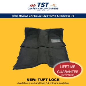 MOULDED CAR CARPET FITS (Z08) MAZDA CAPELLA RX2 FRONT & REAR 68-78 - Picture 1 of 31