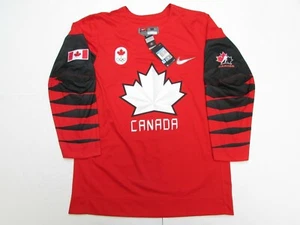 TEAM CANADA NIKE PYEONGCHANG 2018 WINTER OLYMPICS MEN'S ICE HOCKEY JERSEY MEDIUM - Picture 1 of 2