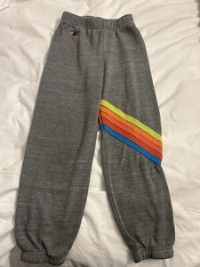 Aviator Nation Girls Jogger Pants Size 8 - Picture 1 of 3