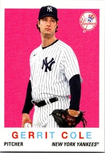 2020 Topps Throwback Thursday Gerrit Cole New York Yankees #118