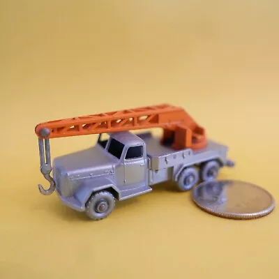 Matchbox Lesney No. 30b Magirus Deutz Crane silver/orange - Image 1 of 4