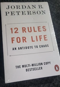 12 Rules for Life:An Antidote to Chaos by Jordan B. Peterson PAPERBACK SEALED