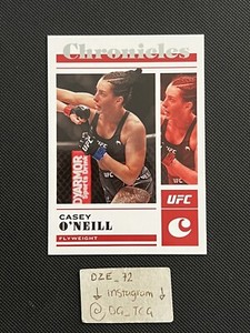 Casey O’neill - 2023 Panini UFC Chronicles - Base Card - #25 - M/NM