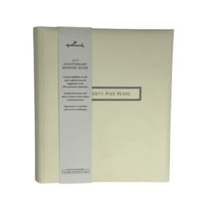 Hallmark 25th Anniversary Memory Album New W Box - Picture 1 of 4