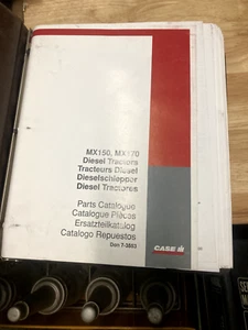 CASE INTERNATIONAL MX150 MX170 TRACTORS TRACTOR PARTS CATALOG MANUAL - Picture 1 of 2