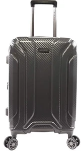 Brookstone Keane 21" Hardside Carry-On Luggage with Charging Port, Gray - Picture 1 of 14