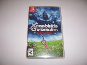 Estuche de repuesto auténtico Xenoblade Chronicles definitivo Nintendo Switch caja - Imagen 1 de 2