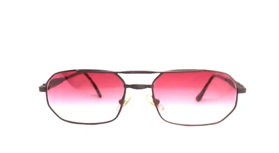 Мужские винтажные солнцезащитные очки 90-х сделано в Италии коричневый металлический UV400 заказ - Изображение 1 из 4