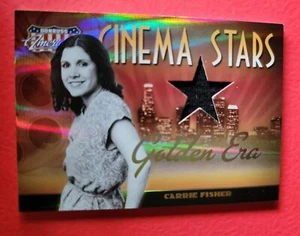CARRIE FISHER GETRAGENE RELIQUIE SWATCH KARTE #d3/10 STAR WARS PRINZESSIN LEIA 07 AMERICANA - Bild 1 von 2