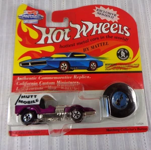 Hot Wheels Vintage Collection Redline Mutt Mobile Purple Series 2 II 1993 - Picture 1 of 3
