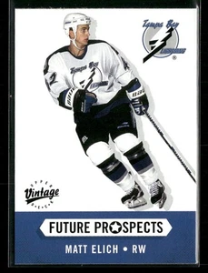 2000-01 Upper Deck Vintage - Future Prospects Matt Elich #392 (RC) - Bild 1 von 2